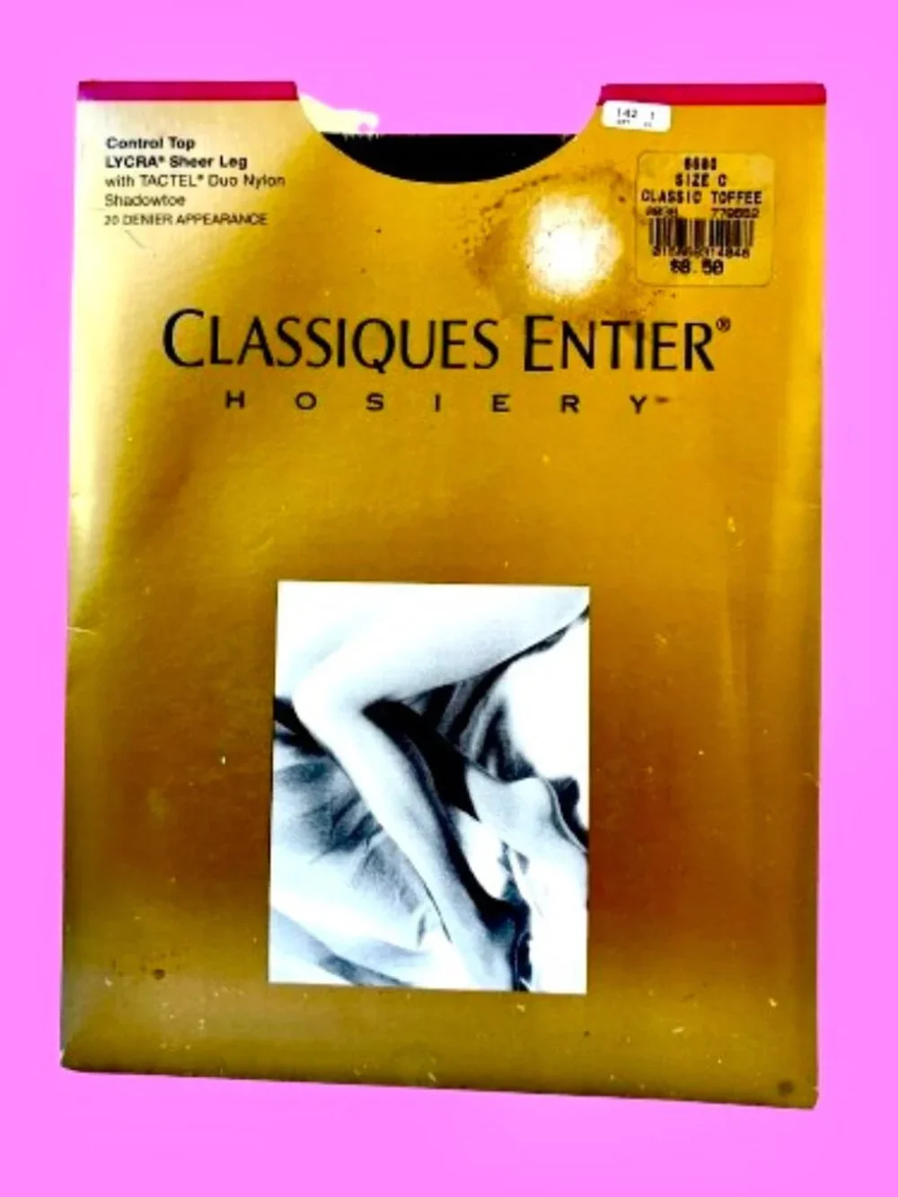 Classiques Entier Hosiery Pantyhose Control Top CLASSIC TOFFEE Size C